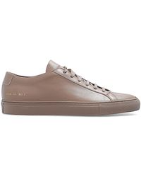 Common Projects 'original Achilles Low' Trainers - Brown