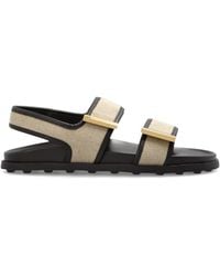 Tod's - Sandals With Logo - Lyst