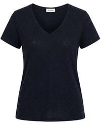 American Vintage - V-Neck T-Shirt - Lyst