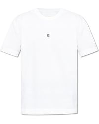 Givenchy - T-Shirt With Embroidered Logo - Lyst