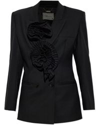 Blumarine - Jacket With Appliqué - Lyst