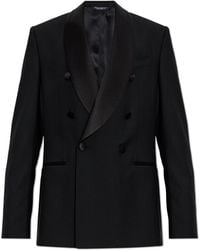 Dolce & Gabbana - Wool Single-Vent Blazer - Lyst