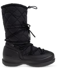 Moon Boot - 'Mezzaluna Quilted' Snow Boots - Lyst