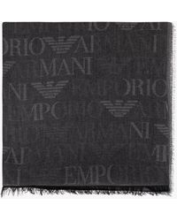 Emporio Armani Scarves and mufflers for Women | Online Sale up to 72% off |  Lyst