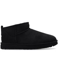 UGG - Classic Ultra Mini Sheepskin Ankle Boots - Lyst