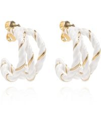 Maison Margiela - Brass Earrings, - Lyst