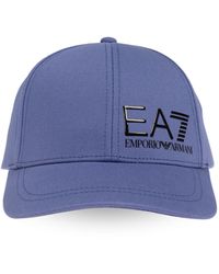 EA7 - Baseball Cap With Logo - Lyst