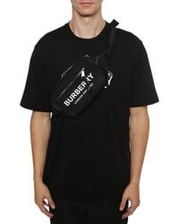 Burberry Logo Graphic Belt Bag - Black