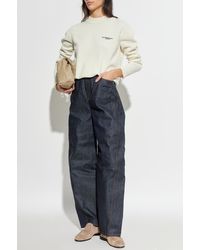 Givenchy - Sweater With Embroidered Logo - Lyst