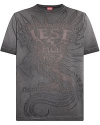 DIESEL - T-Shirt 'T-Rawjust-Aa1' - Lyst