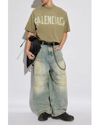 Balenciaga - T-Shirt With Vintage Effect - Lyst