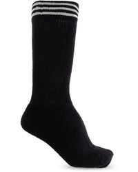 Y-3 - Long Socks With Logo - Lyst