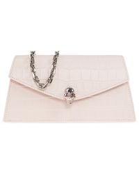 McQueen - 'Skull Mini' Leather Bag - Lyst