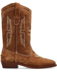 Zadig & Voltaire - 'Tex Western' Ankle Boots - Lyst