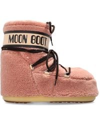 Moon Boot - Snow Boots 'Icon Low Fleece' - Lyst