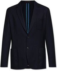 Paul Smith - Wool Blazer With Pockets - Lyst
