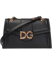 Dolce & Gabbana 'dg Amore ' Shoulder Bag - Black