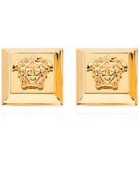 Versace - Earrings With Medusa Head - Lyst