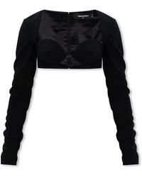DSquared² - Cropped Top - Lyst