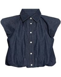 FRAME - Denim Shirt - Lyst
