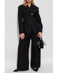 Ganni - Wide-Leg Trousers - Lyst