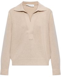 Victoria Beckham - Long Sleeve Polo - Lyst