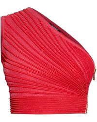 Balmain - Short One-Shoulder Top - Lyst