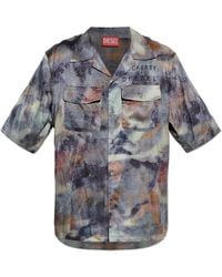 DIESEL - Short-Sleeved Shirt 'S-Brack-Dmbn' - Lyst