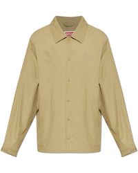 KENZO - Lightweight Jacket With Embroidered Logo - Lyst
