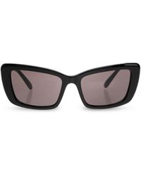 Balenciaga - Geometric Sunglasses With A Slightly Cat-Eye Shape - Lyst