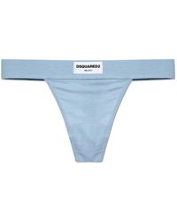 DSquared² - Bra With Logo Patch - Lyst