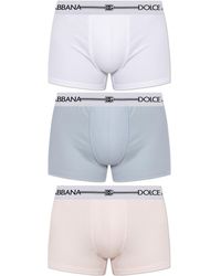 Dolce & Gabbana - 3-Pack Of Boxers - Lyst