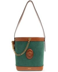 Versace - "Pivot Small" Shoulder Bag, Bucket Type - Lyst