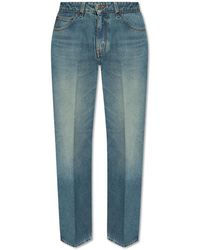Victoria Beckham - Jeans With A 'Vintage' Effect - Lyst