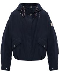 Moncler - Sweater With Embroidered Logo - Lyst