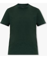 Bottega Veneta - Green Crewneck T-shirt - Lyst