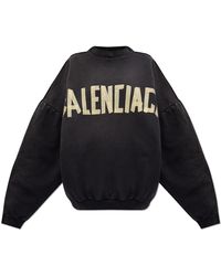 Balenciaga - Vintage Effect Sweatshirt, - Lyst