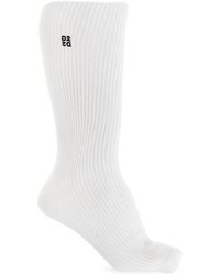 DSquared² - Long Socks With Embroidered Logo - Lyst