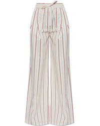 Dolce & Gabbana - Striped Pattern Trousers - Lyst