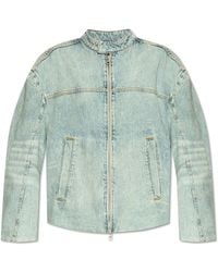 DIESEL - Denim Jacket 'De-Marge-Fse' - Lyst