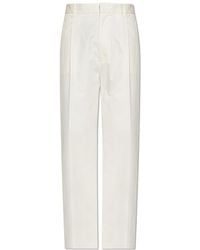 DSquared² - Cotton Wide-Leg Trousers - Lyst