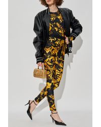 Versace Jeans Couture - Bodysuit With "Barocco" Print - Lyst