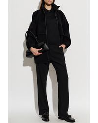 Jil Sander - Wool Jacket With Stand-Up Collar - Lyst
