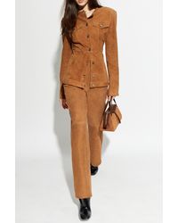 Haikure - Suede Jacket "Temple" - Lyst