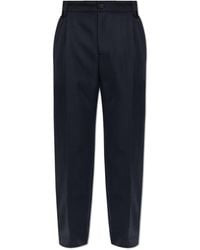 Jacquemus - Wool Pleated Trousers - Lyst