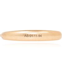 AllSaints - Brass Bracelet - Lyst