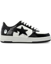 A Bathing Ape - Sports Shoes With Logo - Lyst