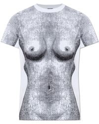 Moschino - T-Shirt With Print - Lyst