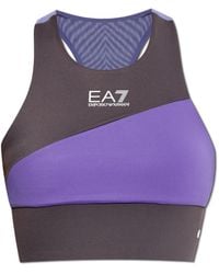 EA7 - Short Training Top - Lyst