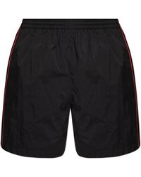 Balenciaga - Shorts With Embroidered Logo - Lyst